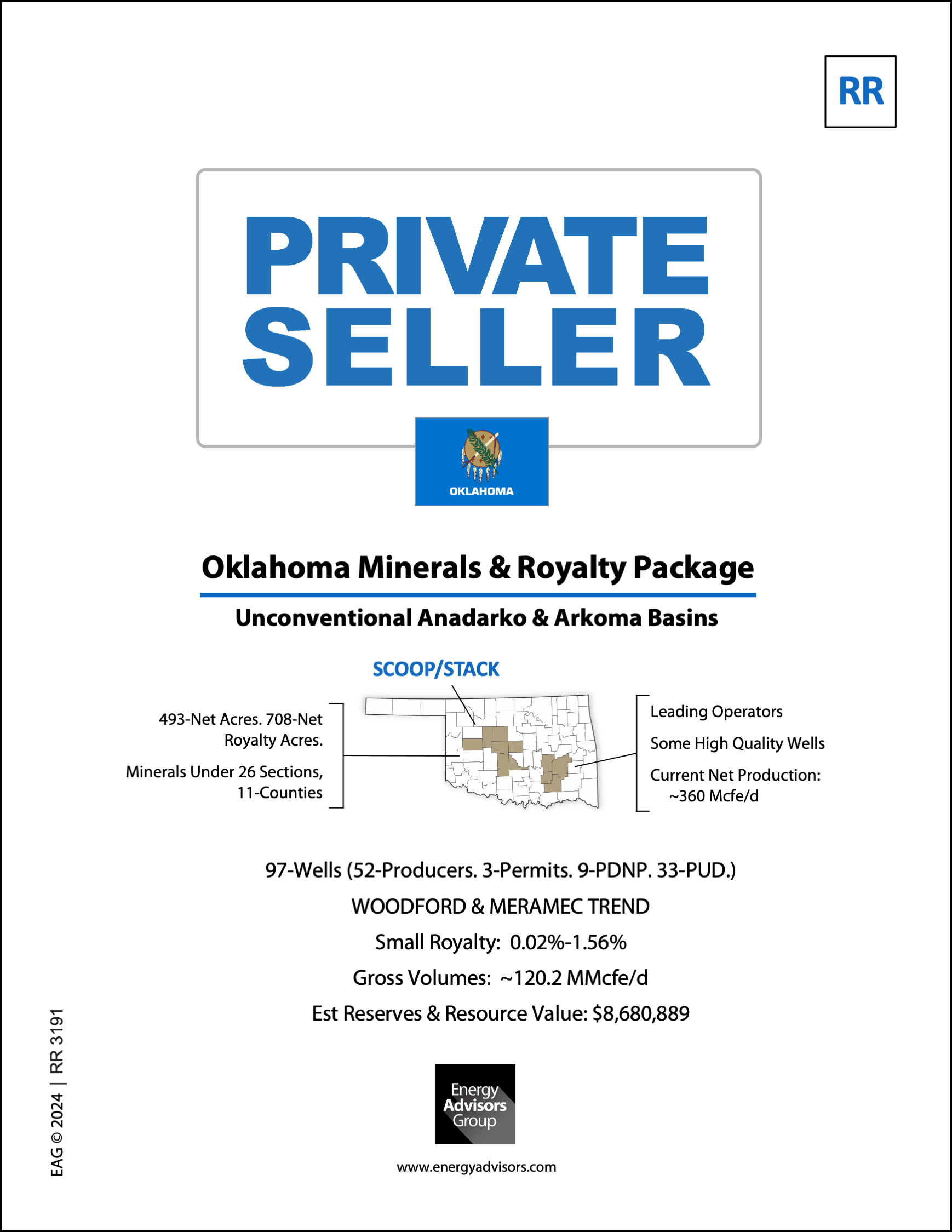 OKLAHOMA MINERAL PACKAGE